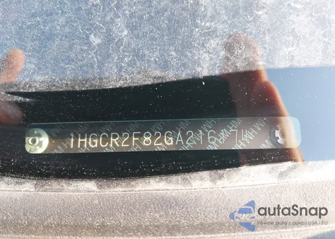 2016 Honda Accord Ex-L z USA, uszkodzony, nr VIN 1HGCR2F82GA216174